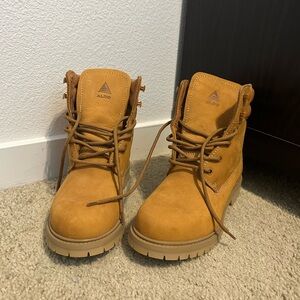 Aldo waterproof lace up boots